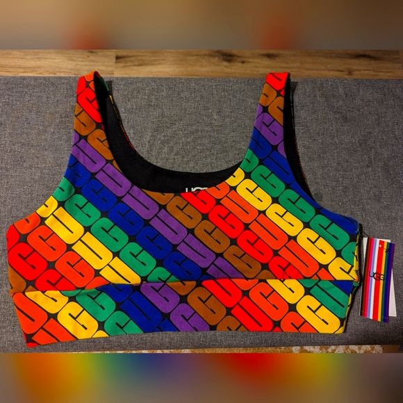 UGG Other - Ugg Pride Rainbow sports bra XL